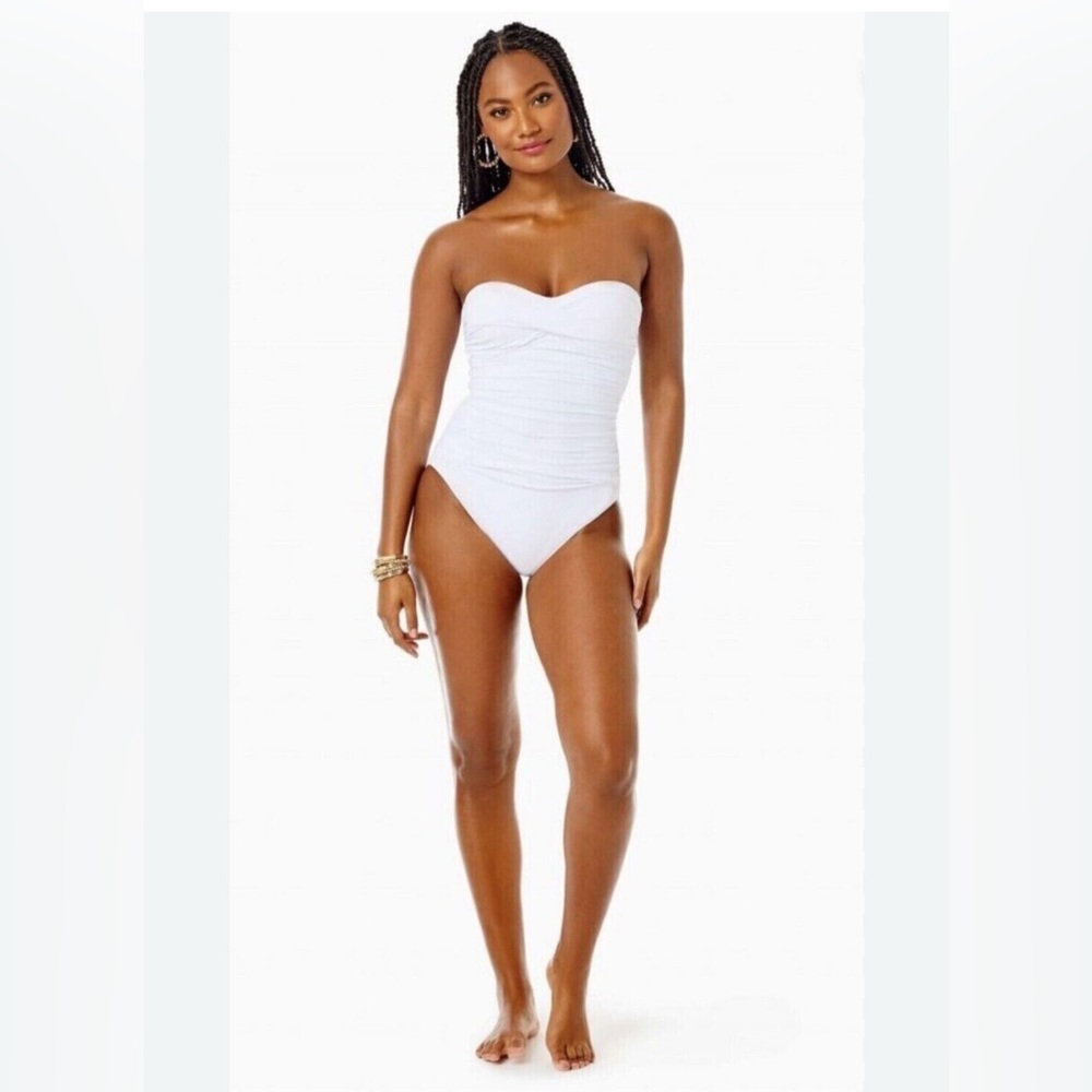 Lilly Pulitzer Flamenco One Piece swim suit NWOT